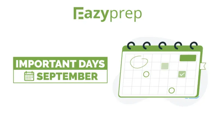 Important Days September Important Days In September
