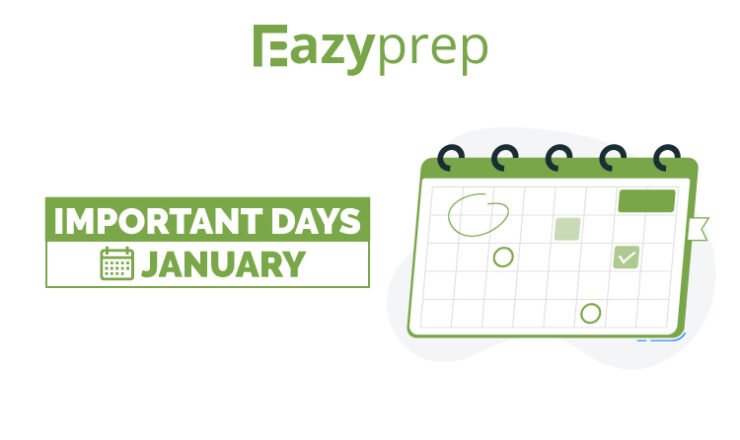 Important Days January Important Days In January